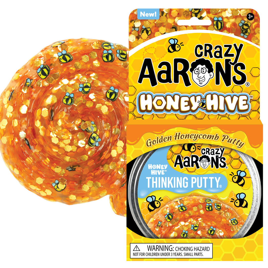 Crazy Aaron's Putty World Toy Novelties Honey Hive Thinking Putty