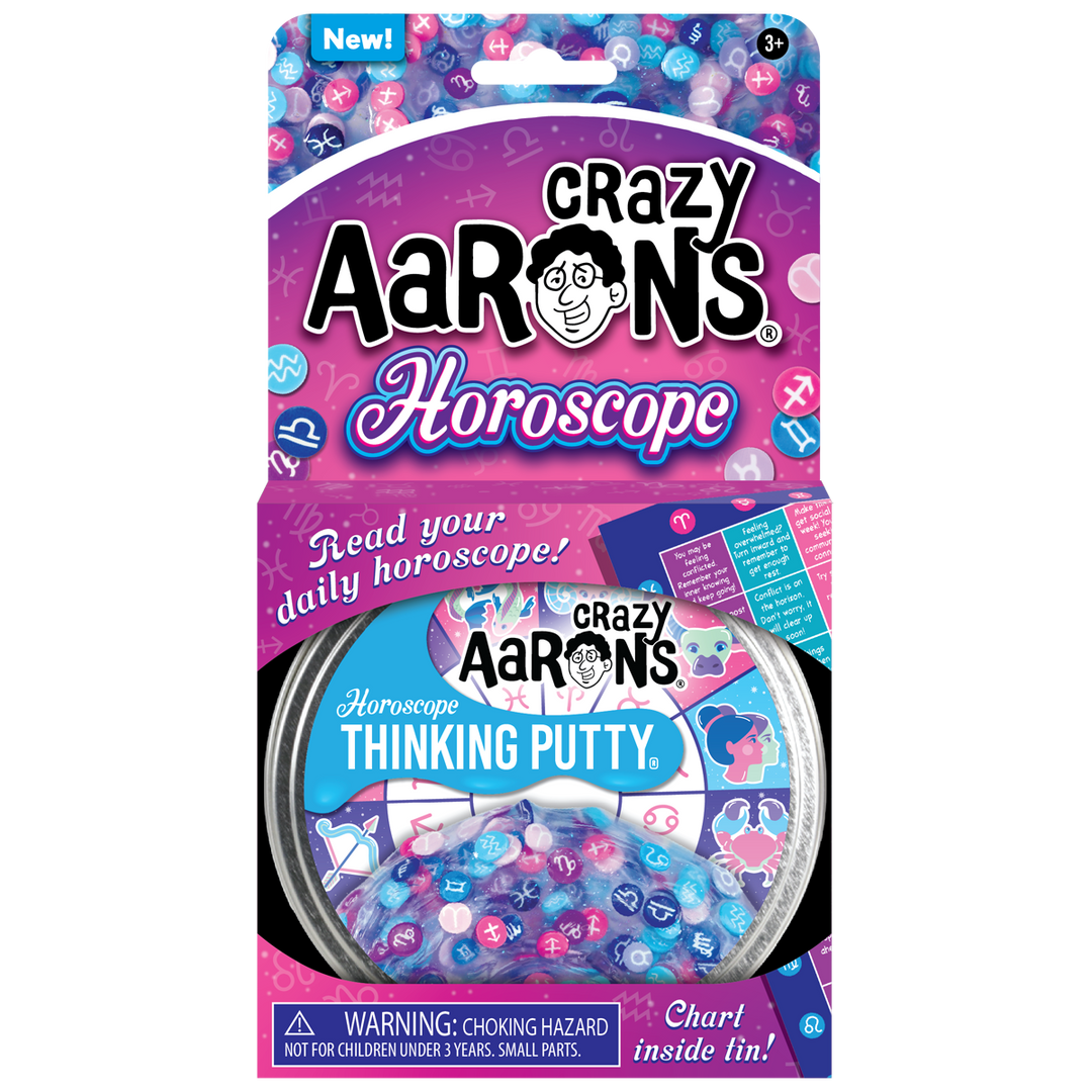 Crazy Aaron's Putty World Toy Novelties Horoscope Thinking Putty