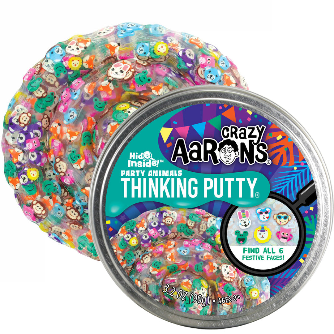 Crazy Aaron's Putty World Toy Novelties Party Animals Hide Inside Crazy Aaron's Putty