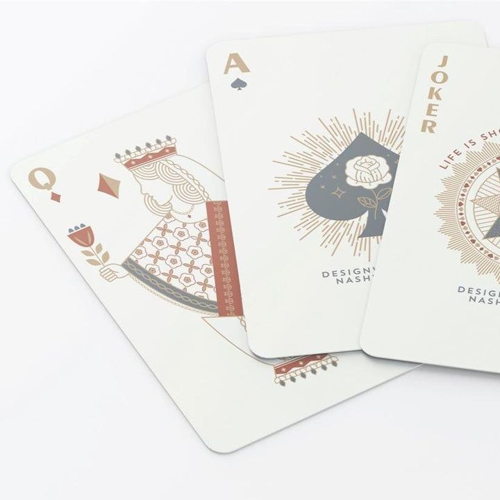 Designworks Ink Games Fortune Favors the Brave Playing Cards