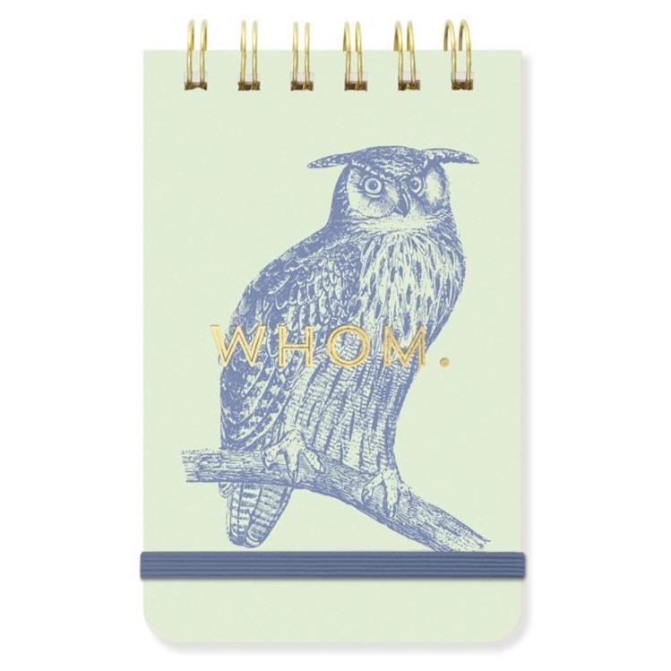 Designworks Ink Journals & Notebooks Whom - Twin Wire Notepad