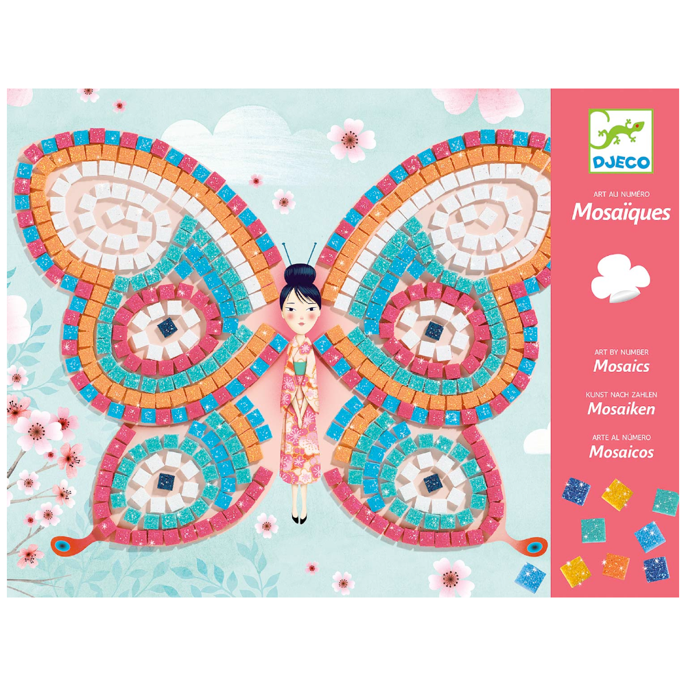 DJECO Arts & Crafts Butterflies Mosaic