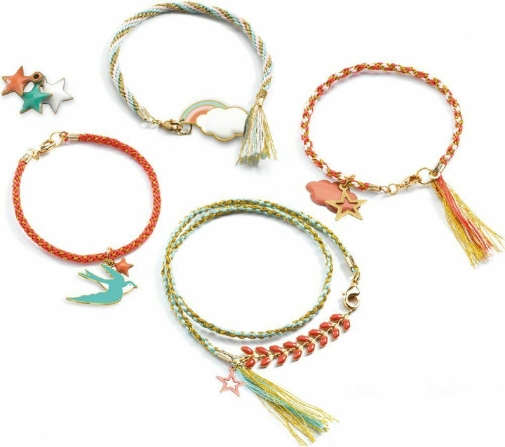 DJECO Arts & Crafts Celeste Beads Jewelry Craft Kit
