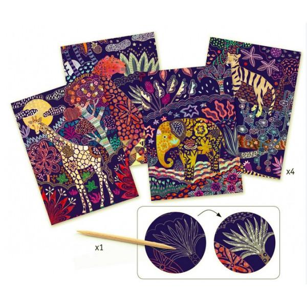 DJECO Arts & Crafts Scratch Cards