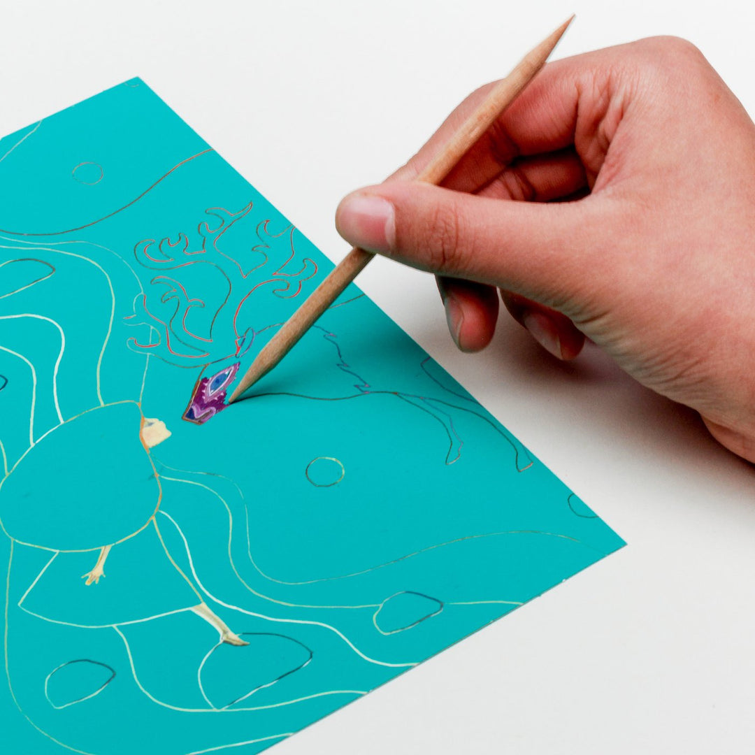 DJECO Arts & Crafts Scratch Cards