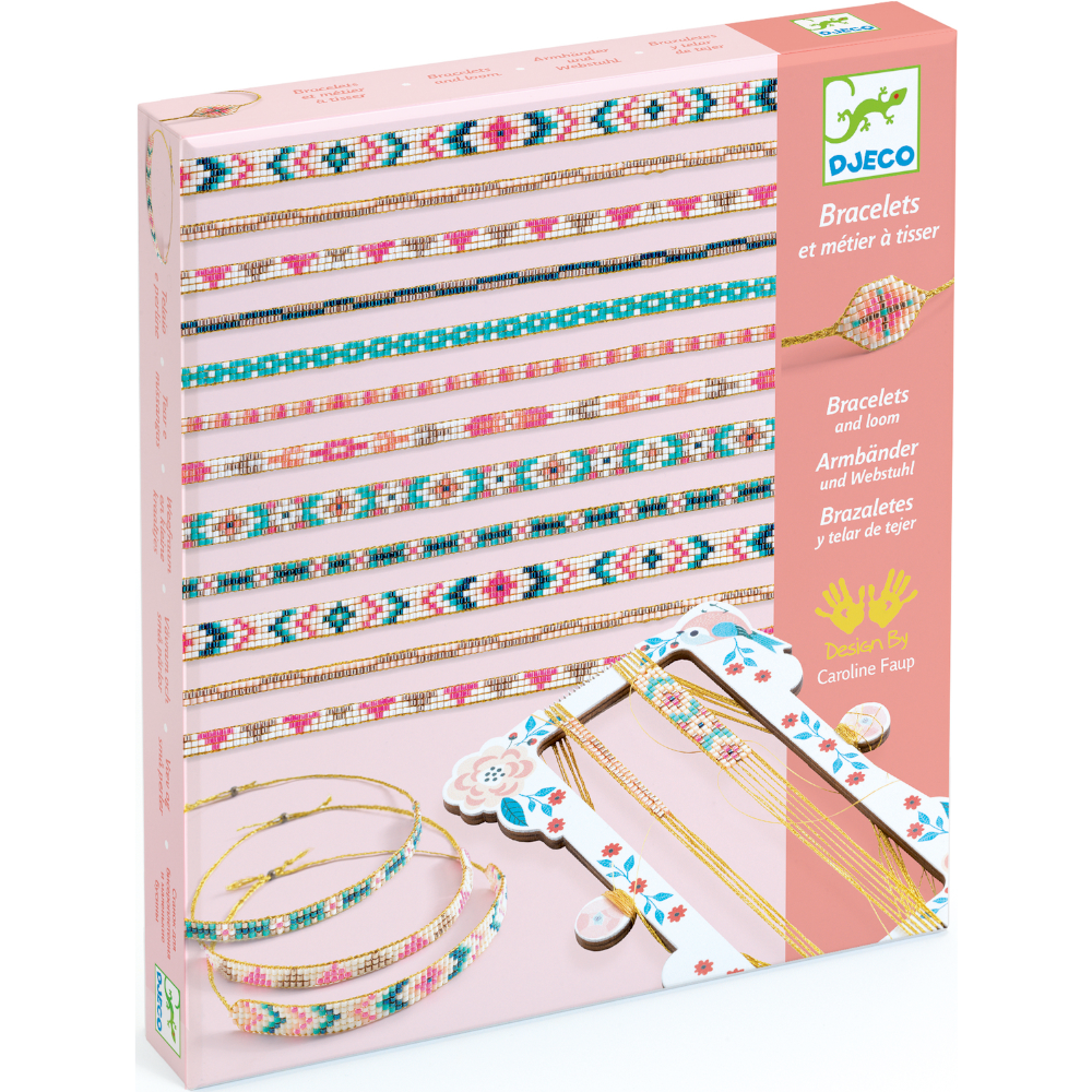 DJECO Arts & Crafts Tiny Beads Jewelry Craft Kit