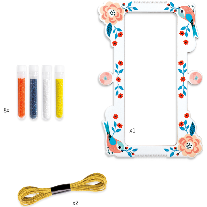 DJECO Arts & Crafts Tiny Beads Jewelry Craft Kit