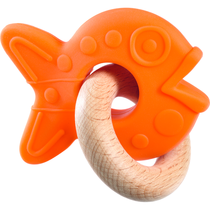 DJECO Toy Infant & Toddler Baby Fishy Teether