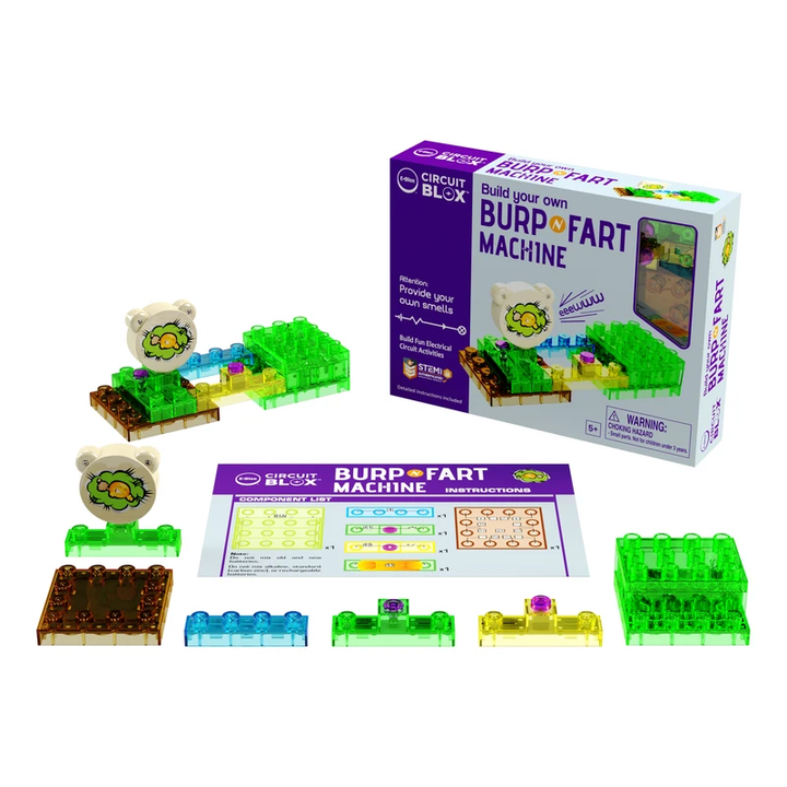 E-Blox Toy Creative Circuit Blox Build Your Own Burp/Fart Machine