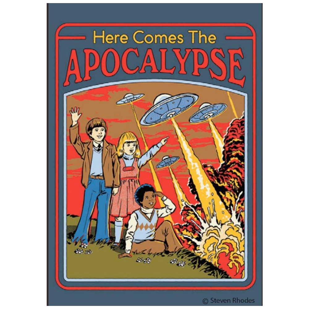 Ephemera Magnets & Stickers Here comes the Apocalypse Magnet