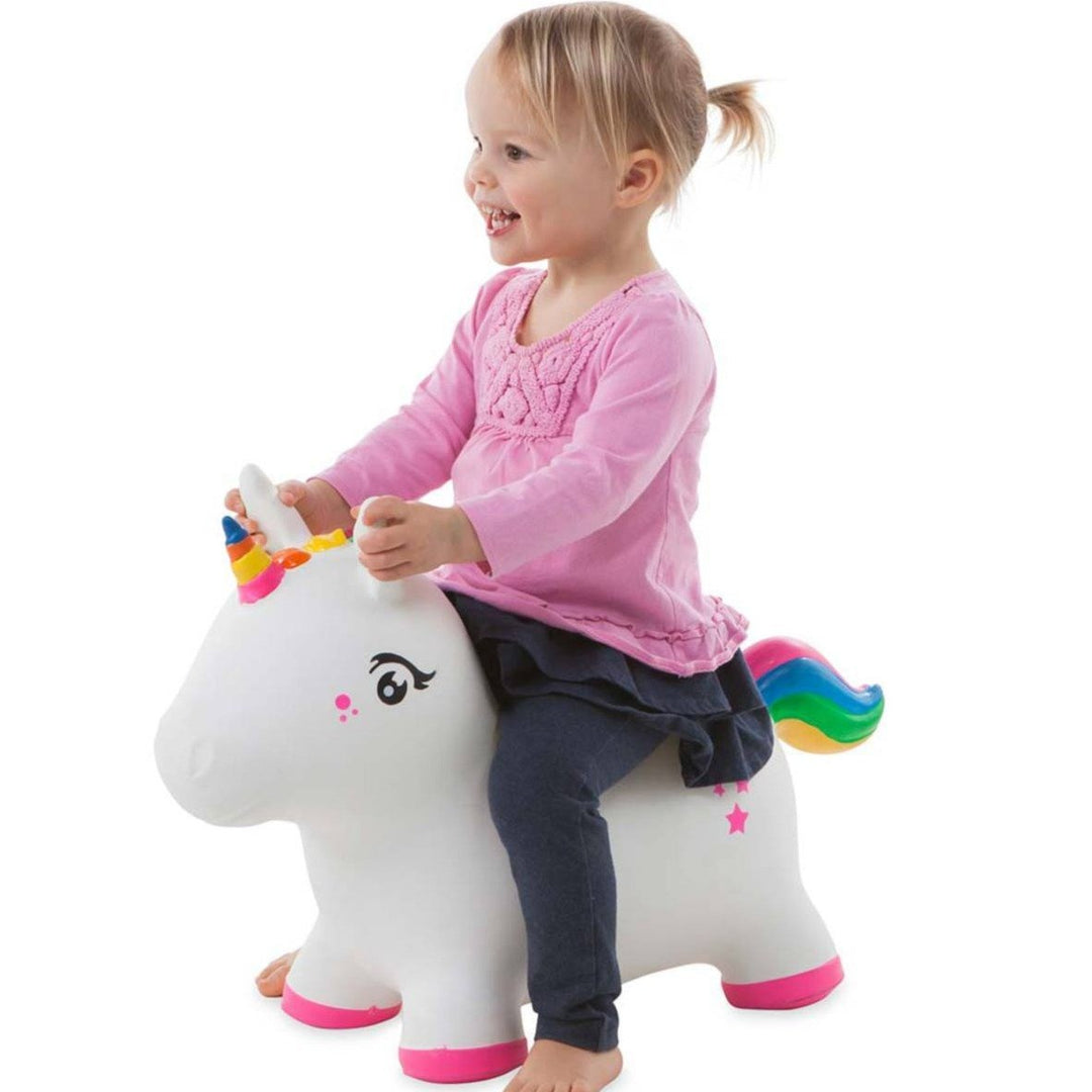 Evergreen / Hearthsong Toy Outdoor Fun Unicorn Jump Along