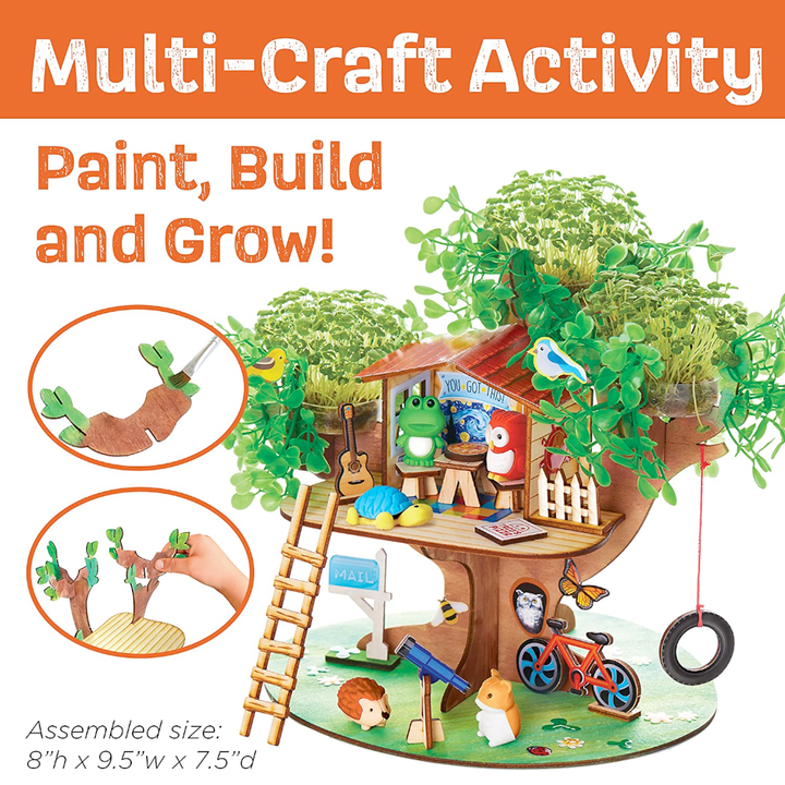 Faber-Castell / Creativity for Kids Arts & Crafts Build and Grow Treehouse