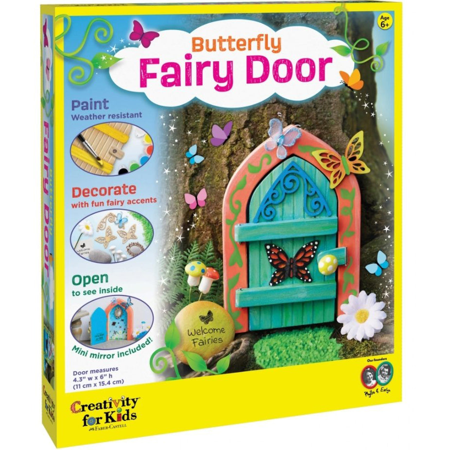 Faber-Castell / Creativity for Kids Arts & Crafts Butterfly Fairy Door