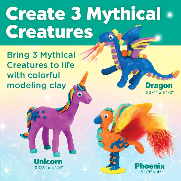 Faber-Castell / Creativity for Kids Arts & Crafts Create with Clay Mythical Creatures