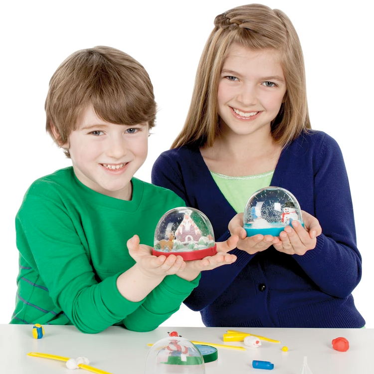 Faber-Castell / Creativity for Kids Arts & Crafts Make Your Own Holiday Snow Globes