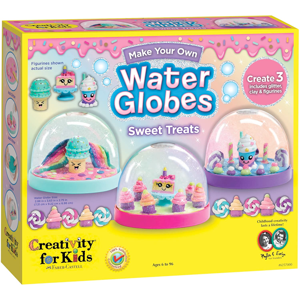 Faber-Castell / Creativity for Kids Arts & Crafts Make Your Own Water Globes Sweet Treats