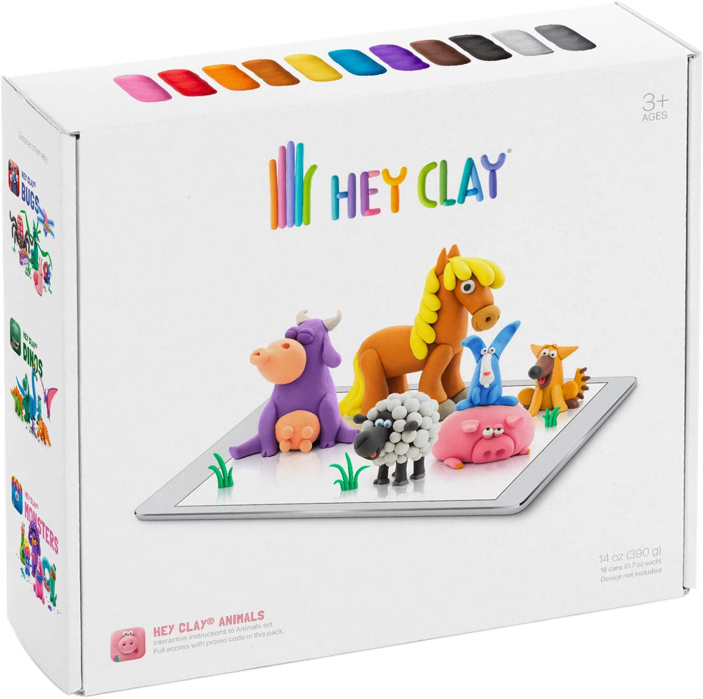 Fat Brain Arts & Crafts Hey Clay - Animals