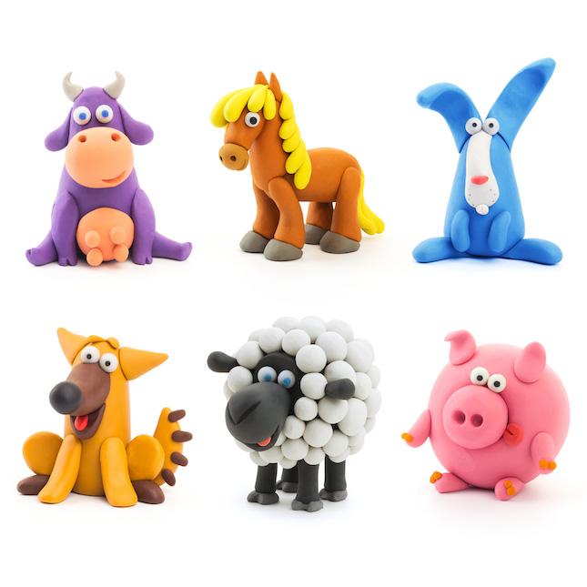 Fat Brain Arts & Crafts Hey Clay - Animals