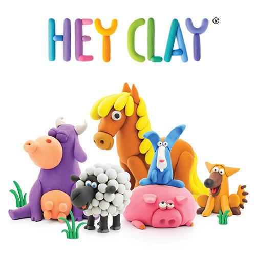 Fat Brain Arts & Crafts Hey Clay - Animals