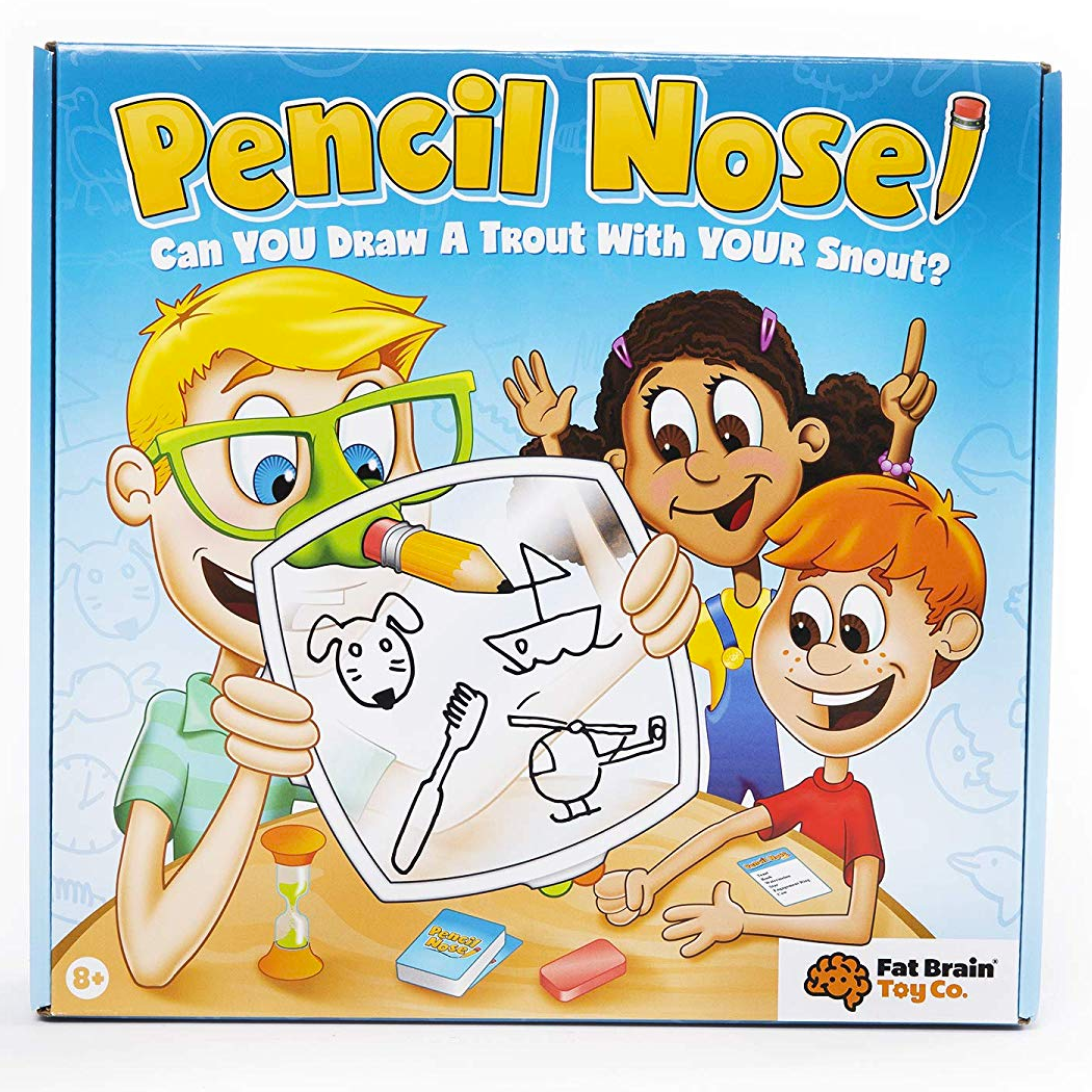 Fat Brain GAMES Pencil Nose Game