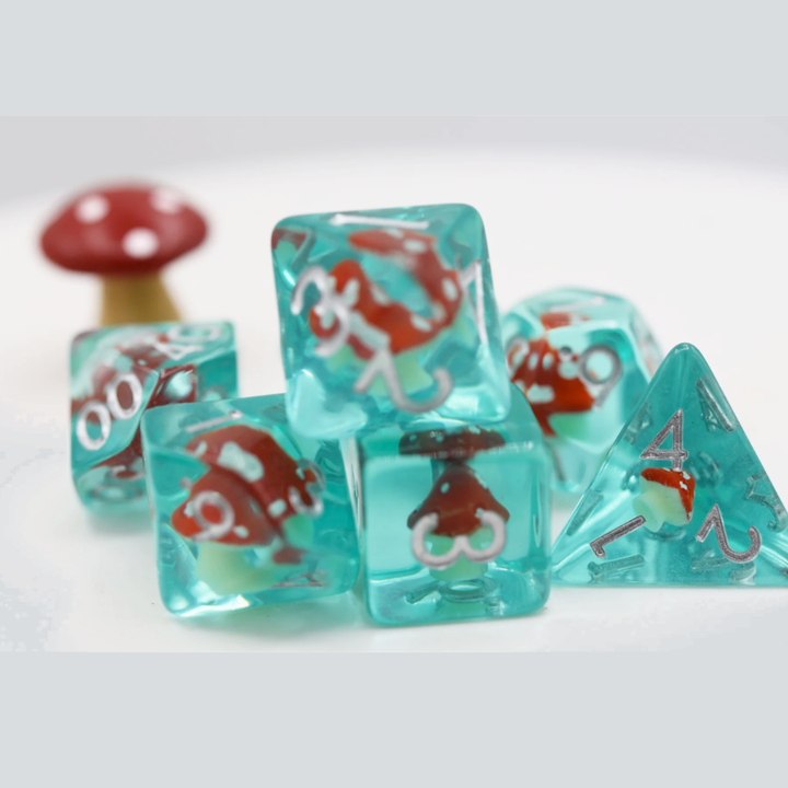 Foam Brain Games Games Power Up Mushroom RPG Dice Set