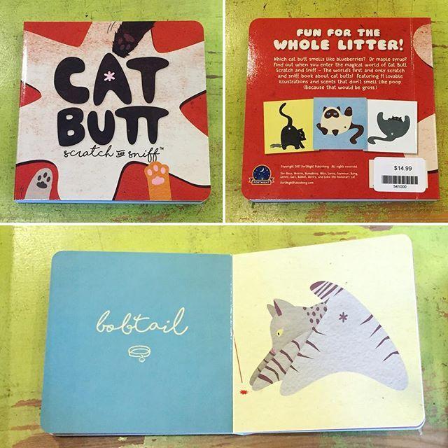 Fortnight Publishing BOOKS Cat Butt Scratch and Sniff Book