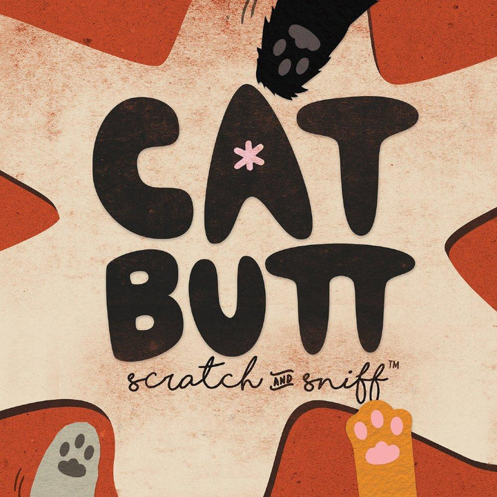 Fortnight Publishing BOOKS Cat Butt Scratch and Sniff Book