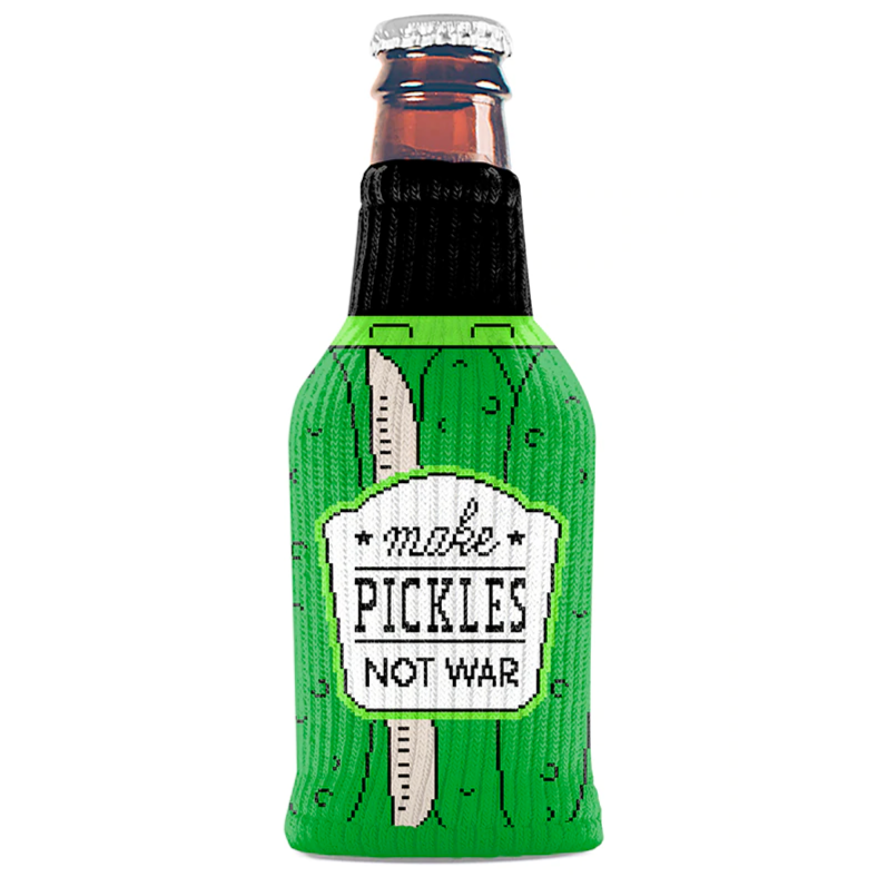 Freaker USA Drinkware & Mugs Pickles Not War Freaker - bottle koozie