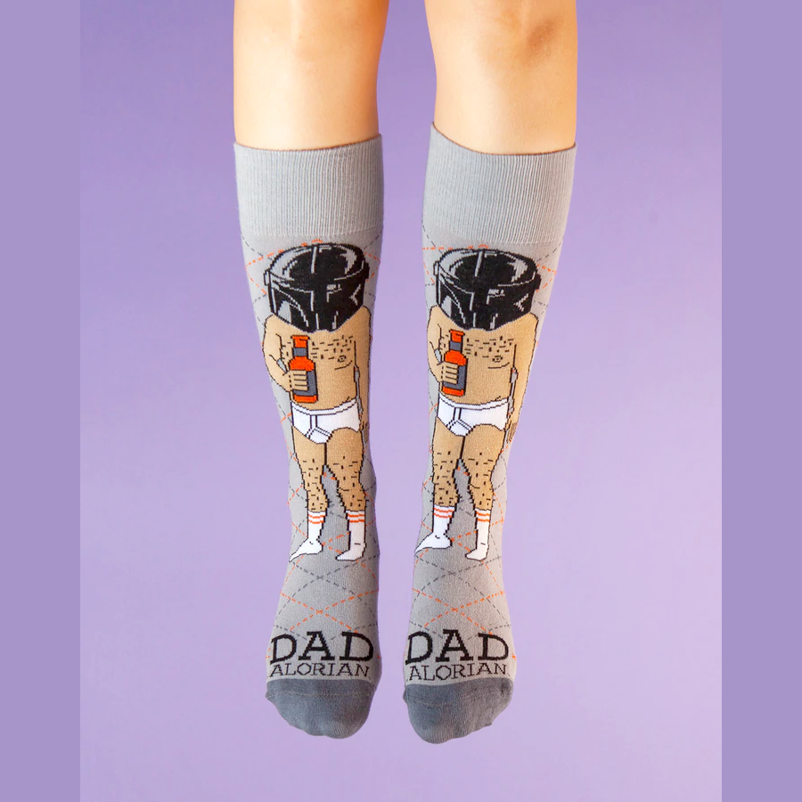 Freaker USA Socks & Tees Dadalorian Men's Socks