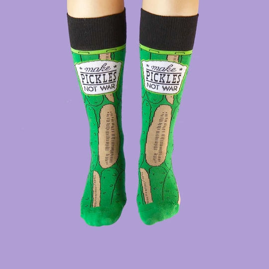 Freaker USA Socks & Tees Pickles Not War Socks