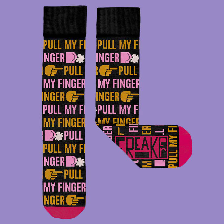 Freaker USA Socks & Tees Pull My Finger Socks