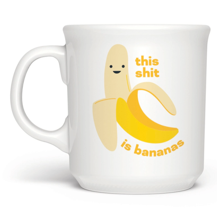 Fred & Friends Drinkware & Mugs This shit is bananas Mug