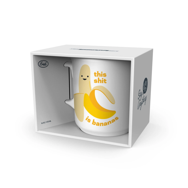 Fred & Friends Drinkware & Mugs This shit is bananas Mug