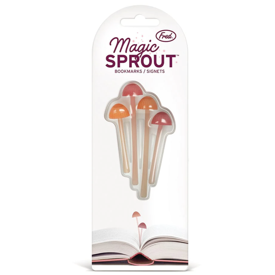 Fred & Friends Funny Novelties Magic Sprout Bookmarks - set of 4