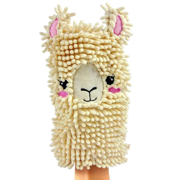 Fred & Friends HOME - Home Personal Spit Shine - Llama duster mitt