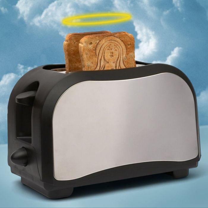 Fred & Friends Home Kitchen & Table Holy Toast! Bread Stamper