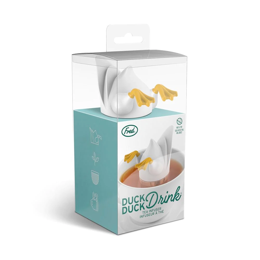 Fred & Friends Kitchen & Table Duck Duck Drink Tea Infuser