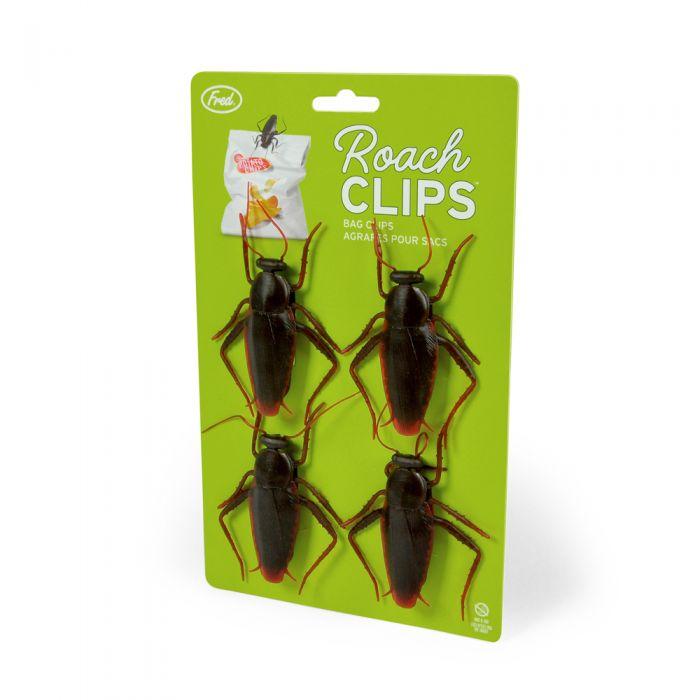 Fred & Friends Kitchen & Table Roach Clips -  Set of 4