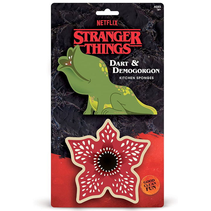 Fred & Friends Kitchen & Table Stranger Things Set 2 Sponges