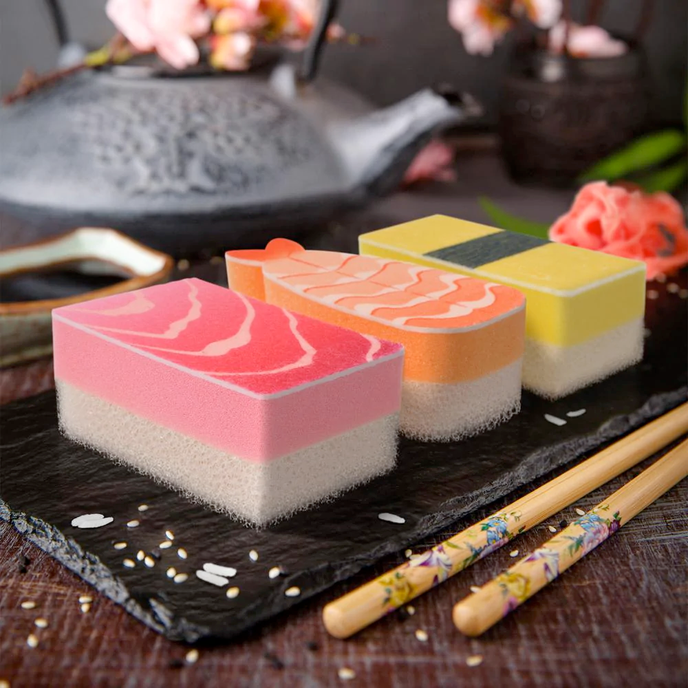 Fred & Friends Kitchen & Table Washabi Sushi Sponges