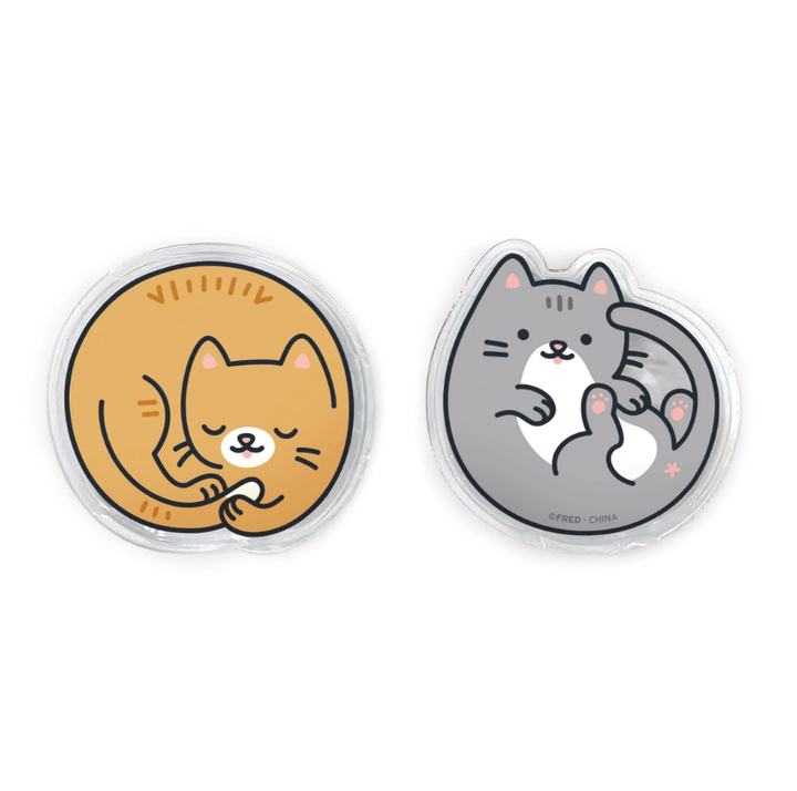 Fred & Friends Personal Care Chill Out - Gel Eye pads - Cats