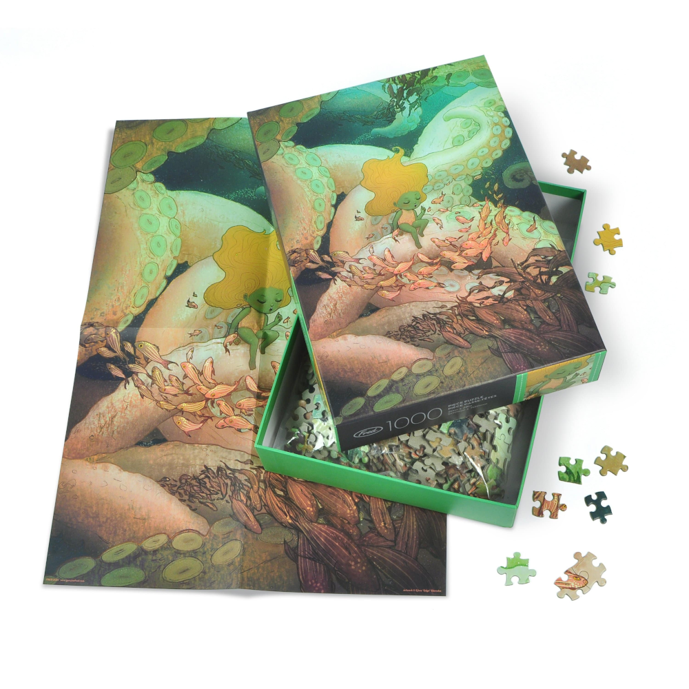 Fred & Friends Puzzles Listen to Me & I'll Tell You a Story 1000pc puzzle