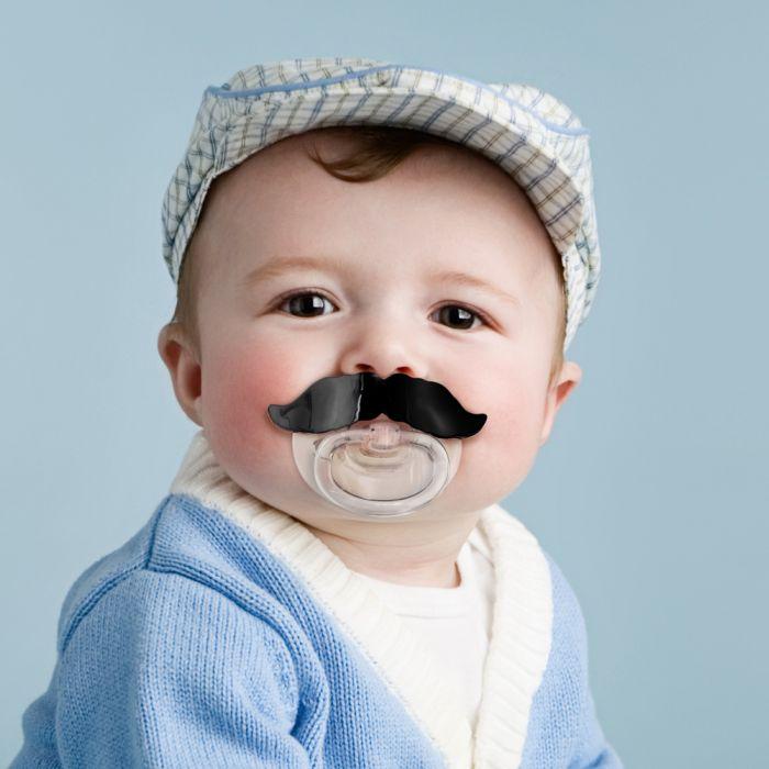 Fred & Friends Toy Infant & Toddler Chill Baby Mustache Pacifier