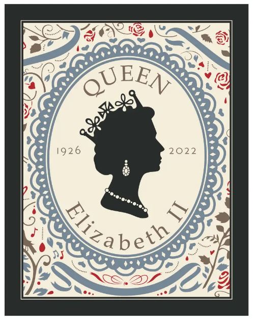Fridgedoor Magnets & Stickers 1926 to 2022 Queen Elizabeth Magnet