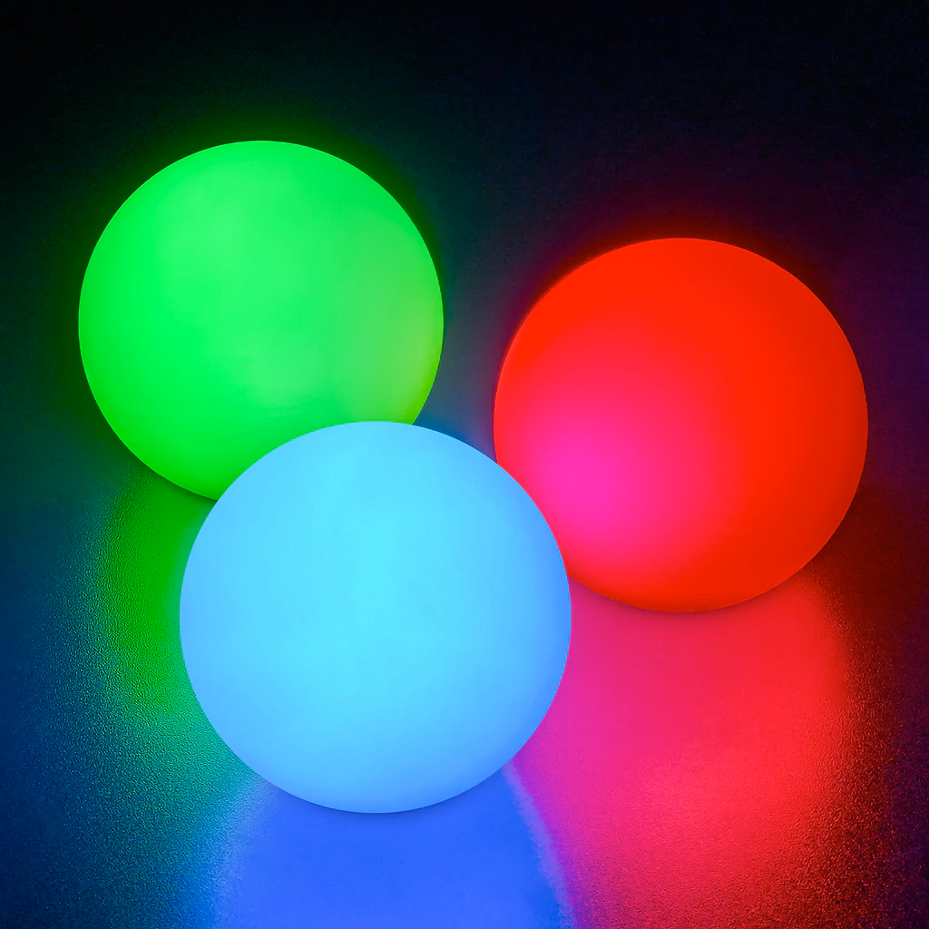 Fun in Motions - Spinballs Poi LLC Toy Outdoor Fun Glow O LED Juggling Balls