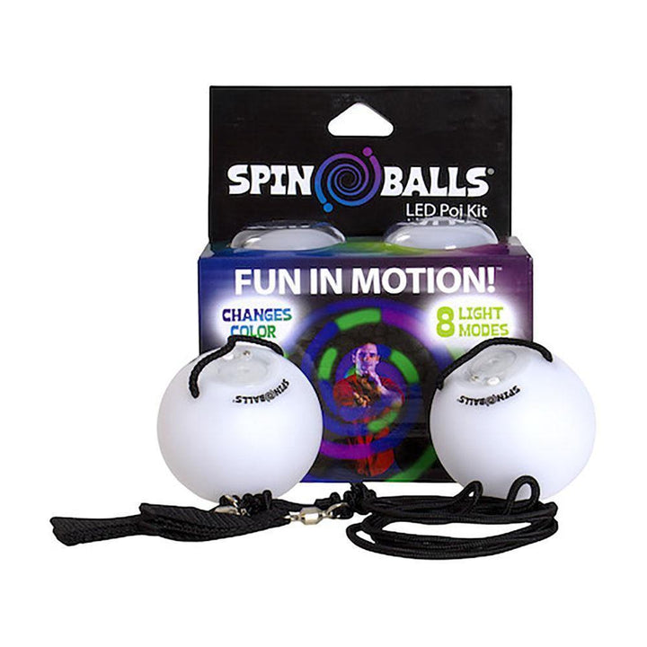 Fun in Motions - Spinballs Poi LLC Toy Outdoor Fun Spinballz Spin-ballS LED Poi