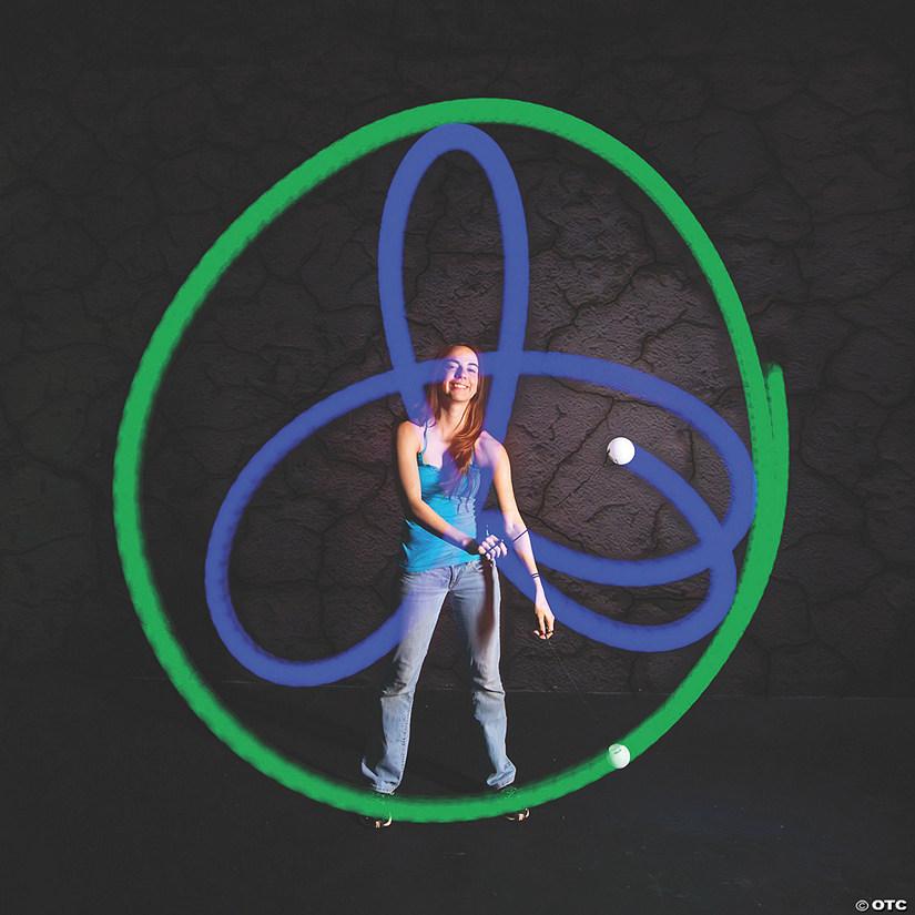 Fun in Motions - Spinballs Poi LLC Toy Outdoor Fun Spinballz Spin-ballS LED Poi