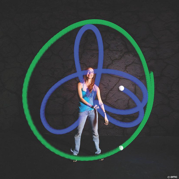 Fun in Motions - Spinballs Poi LLC Toy Outdoor Fun Spinballz Spin-ballS LED Poi