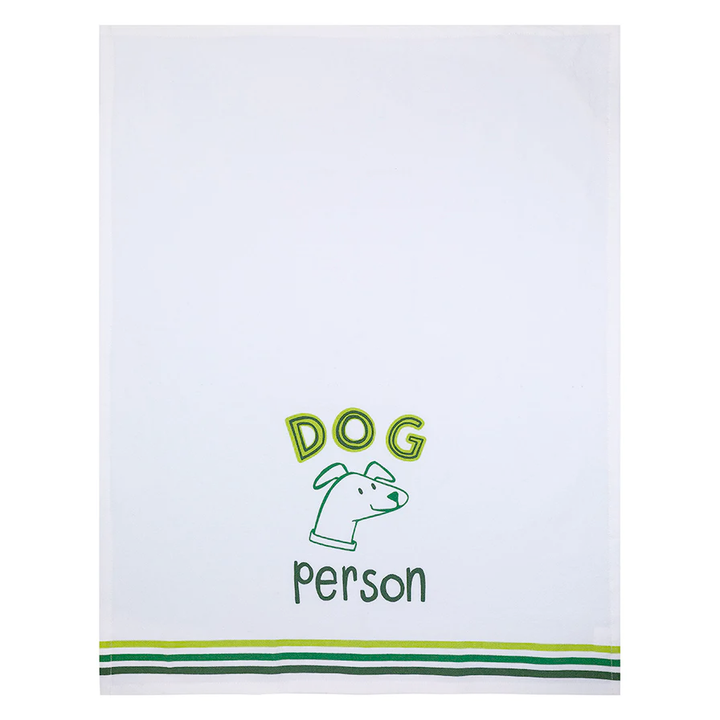 FUNATIC Kitchen & Table Dog Person Kitchen Tea Towel