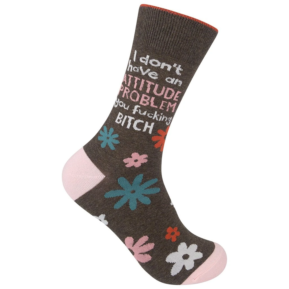 FUNATIC Socks & Tees Attitude Problem Socks